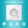 Enchufe de 2 orificios 3000W + Enchufe con control remoto 16A Enchufe TUYA enchufe inteligente wifi alexa