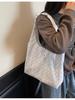Bolsas Femininas Transfronteiriças 2026 Novo Estilo Super Popular Estilo Preguiçoso Bolsa de Lona para o Dia a Dia Bolsa de Ombro de Grande Capacidade Bolsa de Mão Tote