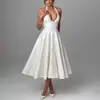 Vestido Jacquard Cruzado Europeo y Americano 2026, Cuello Halter en V, Vestido de Noche de Alta Gama, Estilo Primavera y Verano, Sin Mangas, Espalda Descubierta, Ceñido a la Cintura