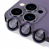 Adecuado para película protectora de lente de cámara de Apple iPhone 18 Pro Max/17, vidrio templado, anillo de metal ojo de águila CD