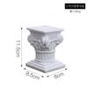 Venta al por mayor Retro francés lindo oración adornos de angelito estilo ins adornos de escritorio de columna romana accesorios de pose regalo