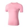 Primavera y Verano Nuevo Slim Fitness Manga Corta para Mujer 2025 Nuevo Cuello Redondo de Alta Elasticidad Transpirable de Secado Rápido Camiseta Ajustada Adelgazante para Correr