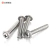 Tornillos Acolchados de Acero Inoxidable 304 con Cabeza Phillips Redonda PWM Tornillos para Gabinetes Tornillos de Cabeza Phillips Plana con Espaciador M3M4M5
