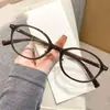 Armação redonda estilo tartaruga, fresca e doce, inspirada no estilo ins coreano, realça a tez, alta qualidade, pode ser equipada com lentes de grau, um essencial para usar sem maquiagem