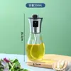 Botella Pulverizadora de Aceite Atomizador Personalizada, Botella de Vidrio Tipo Prensa para Condimentos con Nebulización Uniforme, Botella de Control de Aceite de 180 ml a Prueba de Polvo, Botella de Aceite de Vidrio