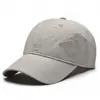 Nueva gorra ligera y fina repelente al agua de secado rápido para primavera y verano, visera solar para hombre y mujer, gorra de béisbol con letra bordada, transfronteriza