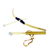Arco e Flecha 60-70cm com Ventosa de Borracha Macia, Não Prejudicial, Brinquedo de Tiro ao Ar Livre, Artesanato de Bambu Atacado