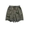 Yidao Vintage 2026 Verano Nuevo Estilo Japonés Exterior Ligeros Pantalones Cortos de Trabajo Bordado Sencillo Holgados de Cinco Puntos Hombre