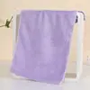 Toalla Infantil Fibra de Bambú Toalla para Niños 50*25cm Algodón de Bambú Toalla Facial Pequeña Guardería Toalla para Lavarse las Manos y la Cara