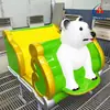Parque equipos de juego infantiles polea giratoria plástico reforzado con fibra de vidrio alta calidad fabricantes de origen calidad de exportación