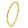 Pulsera popular de bambú transfronteriza, moderna y de alta gama, estilo nicho, lujo ligero, estilo para el día a día, accesorio de mano simple al por mayor