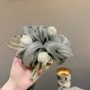 Goma para el pelo tipo scrunchie de tulipán, ambiente de primavera y verano, para mujer, nuevo estilo 2026, goma elástica de alta gama para coleta