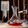 Decantador de vino estilo europeo creativo de lujo patrón martillado Decantador copa de vino copa de vino vidrio doméstico separador de vino
