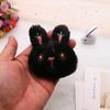 Peluche conejo bizco accesorios de tela DIY linda muñeca peluche juguete tela de algodón accesorios de decoración venta al por mayor