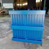 Fornecimento de Paletes para Armazém Tridimensional de Tianjin Que Podem Ser Rotulados com Códigos QR e Códigos de Barras, Paletes Metálicos, Paletes de Aço para Fábrica de Ferro Plano com Acesso por Empilhadeira em Quatro Vias