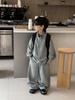 Traje Deportivo Casual Estilo Coreano Nuevo Otoño 2025 para Niños Tairu, Conjunto de Dos Piezas de Moda con Sudadera Moderna y Pantalones