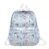 Mochila Feminina Estilo Japonês Ins Nova Fresca Fofa Estampada Tendência Estudante Universitário Grande Capacidade Bolsa Escolar