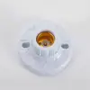 Portalámparas plano E27 portalámparas de rosca lámpara de casa interior pasillo portalámparas de tapa de papel baquelita portalámparas plano grande venta al por mayor