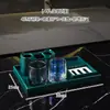 Juego de Tazas para Enjuague Bucal Combinación Taza para Lavar Portacepillos de Dientes Cerámica Portacepillos de Dientes Eléctricos Set Hogar Nórdico Lujo Ligero