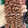 Gota de agua cuentas sueltas superficie de corte ágata agujero horizontal cuentas de gota de agua pulsera DIY collar accesorios de joyería productos semiacabados venta al por mayor