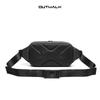 Bolso de hombro nuevo para hombre, bolso multifuncional para motocicleta para el trabajo y los viajes, bolso de hombro geométrico simple personalizado para estudiantes