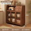 Gabinete de Vestíbulo, Aparador de Comedor, Vitrina de Té de Pared para Sala de Estar, Gabinete Lateral, Estante Multifuncional para Almacenamiento de Utensilios de Cocina