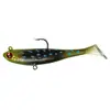 Venta al por mayor de fábrica capa de natación completa Señuelo Luya 9cm12.5g anzuelo simple cola en T pez plomado cebo blando anti-colgante fondo cebo artificial