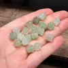 Acessórios de Contas Soltas Flor de Orquídea Sino Xiuyu Artesanal DIY Pulseira Colar Contas Espaçadoras com Jade Vermelho