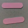 Mini Lixa de Unha, Ferramenta de Lixar Dupla Face, Lixa de Manicure, Lixa de Unha Rosa