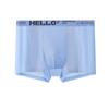 Verão de seda dos homens cueca olá cinto quatro cantos malha calças boxer shorts dos homens geração por atacado