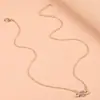 Joyería transfronteriza estilo coreano ins nicho Collar de ángel collar temperamento femenino Literario Versátil collar colgante para la clavícula