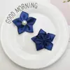 6cm Forma de Estrella de Cinco Puntas con Esquinas Afiladas Flor de Cinco Pétalos Accesorios Cosidos a Mano DIY Pasador Diadema Accesorios para Ropa Accesorios