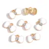Colgante Pequeño de Esmalte de Colorido Lazo Estilo Coreano Estilo Ins Joyería Collar Pulsera Pendientes Materiales para Manualidades Multicolor U104