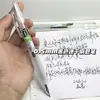 Bolígrafo de Gel de Clic Suave 808St Punta 0.5 Bolígrafo para Práctica de Exámenes Estudiantil Bolígrafo de Tinta Negra de Secado Rápido Bolígrafo para Firma de Oficina