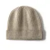 Gorro de Lana de Punto de Color Sólido Nuevo Otoño/Invierno 2024 para Hombres y Mujeres, Resistente al Frío y Cálido, Sencillo, Cómodo, Suave, Venta al por Mayor