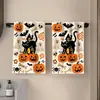 Nueva Toalla de Halloween Calabaza Fantasma de Amazon Microfibra Decoración del Hogar Toalla de Cocina Paño de Cocina