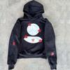 Sudadera con capucha de manga larga con estampado de dibujos animados transfronterizos de Europa y América de AliExpress, abrigo de calle de moda al por mayor