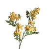 Flores Artificiais de Glicínia de Haste Longa, Comércio Exterior Transfronteiriço Amazon, Decoração de Casamento, Arranjos Florais, Pequenos Arranjos Florais, Flores Artificiais