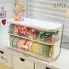Caja de Almacenamiento para Accesorios de Cabello Infantil Organizador de Compartimentos de Escritorio para Gomas de Pelo de Niña, Bandas Elásticas de Gran Capacidad, Cuerdas para el Cabello y Joyero
