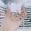 Brincos de argola grandes exagerados S999 de prata pura, estilo europeu e americano, para mulheres, elegantes e sofisticados, com efeito de afinar o rosto, brincos de pino de prata