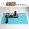 Tapete para Barra de Café y Té con Leche, Tapete Drenante de Agua, Tapete Impermeable para Barra, Posavasos Antideslizante, Tapete para Copa de Vino, Tapete de Caucho PV