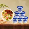 Macarrão de Carne de Lanzhou, Caixa Fechada, 122g, Ramen de Lanzhou Embalado em Balde, Macarrão Instantâneo, Sem Cozinhar, Pronto para Comer, Preço de Atacado Negociável