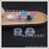 Botellas transparentes rellenables 3g Set de viaje Caja para crema Caja para sombras de ojos 3ml Caja para polvo de labios Cuadradas Botellas rellenables Caja de maquillaje