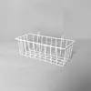 Estantería de almacenamiento Amazon, cesta colgante de alambre, estante de bandeja, cesta de almacenamiento de malla de rejilla, mesita de noche, baño, cesta colgante para inodoro