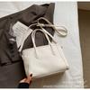 Bolsa de Mão Elegante com Padrão de Lichia 2026 Novo Design de Nicho Bolsa Transversal Bolsa de Ombro Casual para o Dia a Dia