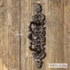 Manija de Puerta de Hierro Fundido Estilo Retro Europeo para Patio Exterior Jardín Puerta de Madera Armario Decorativa Manija de Hierro Pestillo