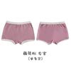 N003 fabricantes de roupas íntimas infantis atacado apenas uma cueca infantil triângulo borda cor sólida cueca boxer para meninos e meninas