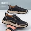 Zapatos casuales de otoño para hombre, cómodos, transpirables, combinables, ligeros, antideslizantes, de suela suave, resistentes al desgaste, de caña baja y a la moda.