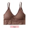 Grande U Costas Bonitas Sem Aros Colete Esportivo Verão Sexy Sem Costura Feminino Canelado Costas Bonitas Peito Colete Feminino para Mulheres