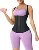 Sudadera Transfronteriza para Mujer Ropa Corporal con Forma de Hebilla Fila Tirantes en el Pecho Ajuste de Vientre Ajustado Corsé Ajustado Cintura Cálida Ropa Interior Ajustada